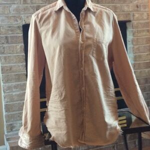 Frank & Eileen Peach Denim Relaxed Button-Up Shirt